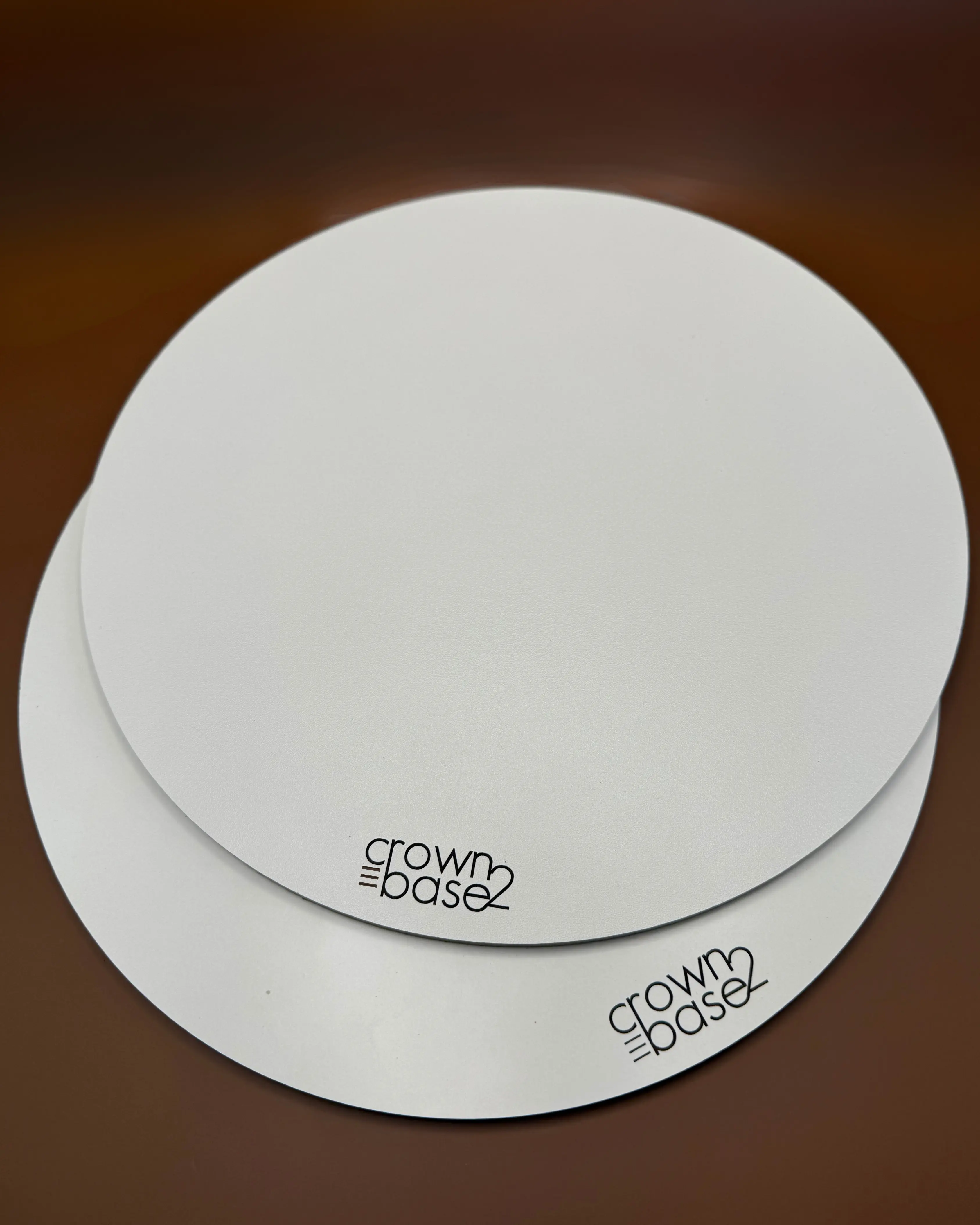 Premium Round MDF Cake Boards with Custom Logo Engraving